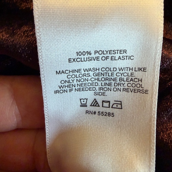 NWT Express Women'sMetallic Brown Balloon Long Sleeve, Size Large - Picture 13 of 13